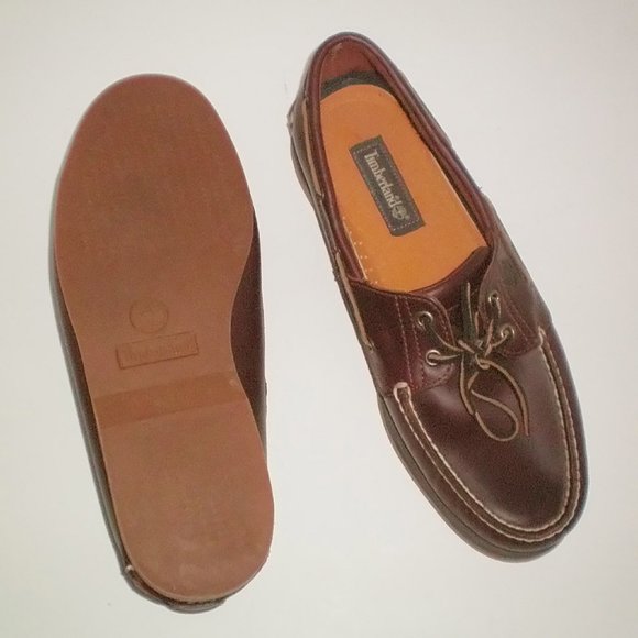 Timberland Mens Leather Loafers Size 12 - Picture 3 of 4
